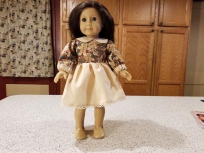 AG Doll in Gingrbread Dress